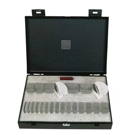 Oculus Luneau set van 22 losse prisma's (blokprisma's afgerond) en 1 rood glas, 0,5-50 dptr.