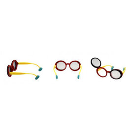 Occlusiebril Flip-Up kinderen mat glas
