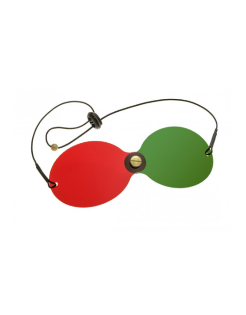 Rood/groen bril buigbaar