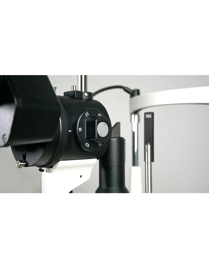 EyeVinci EyeVinci LED Spleetlamp Z-Type – 5-staps vergroting en geïntegreerd geelfilter