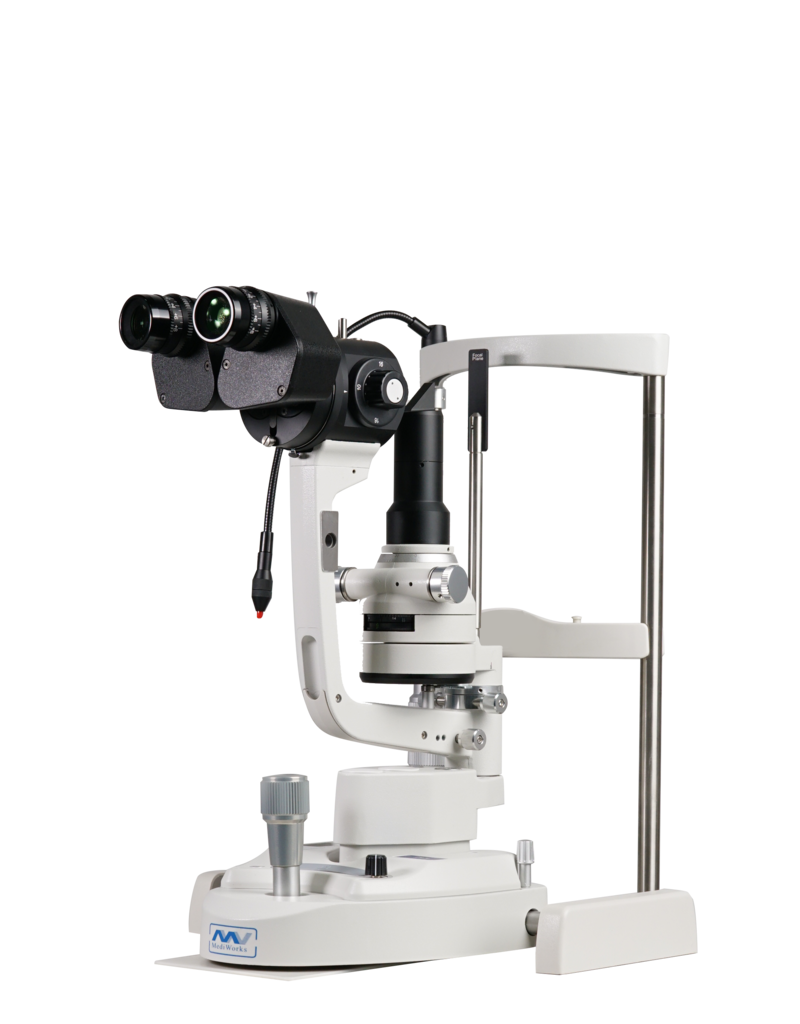 EyeVinci EyeVinci LED Spleetlamp Z-Type – 5-staps vergroting en geïntegreerd geelfilter