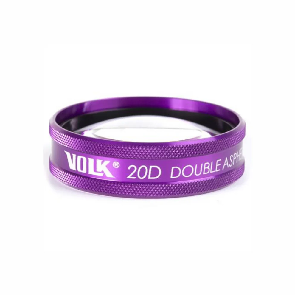 Volk 20D Dubbel Asferische Lens – Standaard voor indirecte ophthalmoscopie