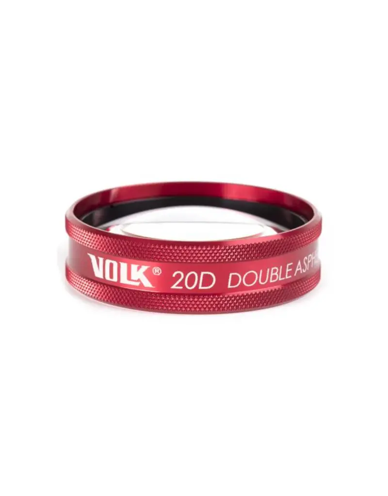 Volk Volk 20D Dubbel Asferische Lens – Standaard voor indirecte ophthalmoscopie