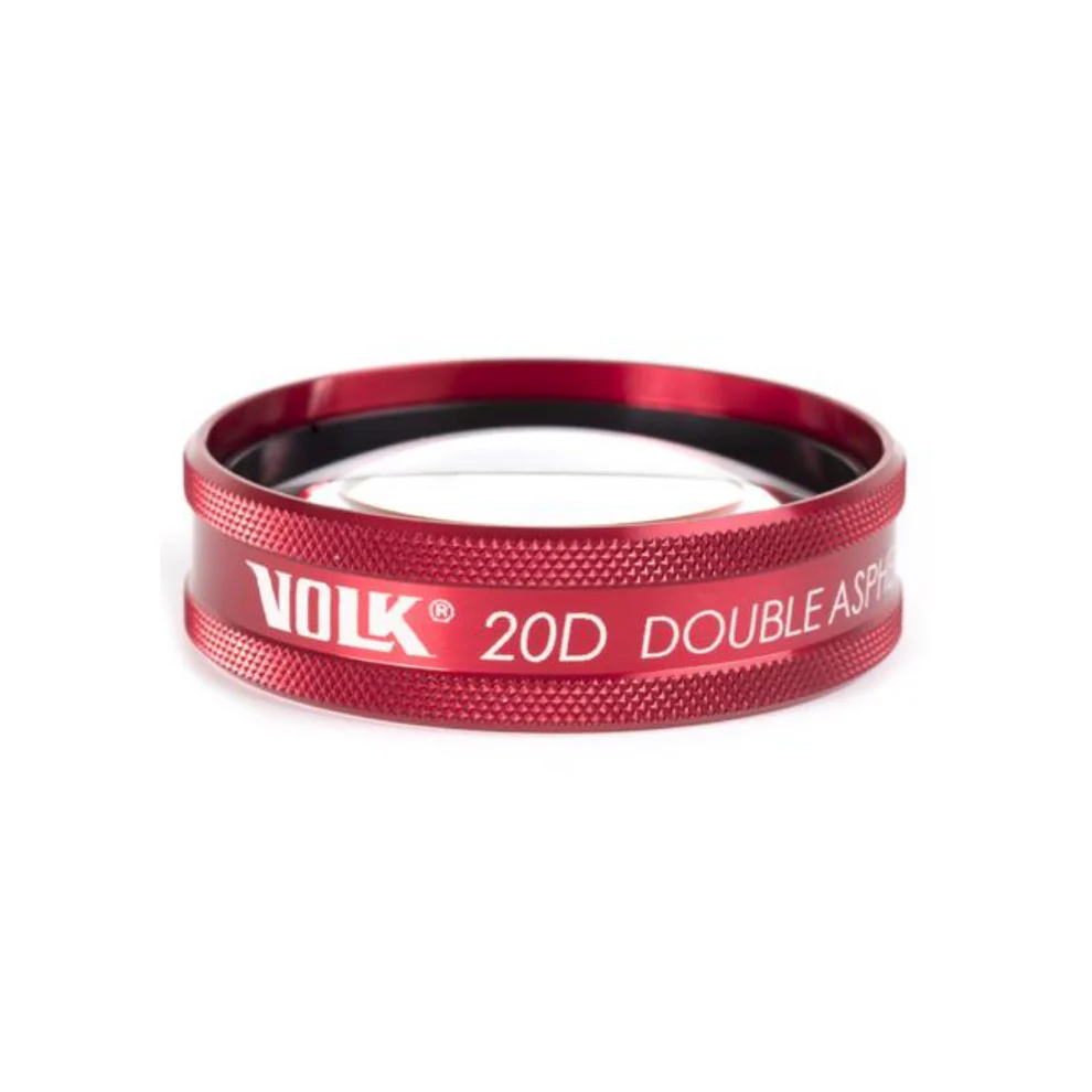 Volk 20D Dubbel Asferische Lens – Standaard voor indirecte ophthalmoscopie