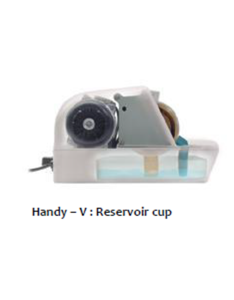 ROM Handy H34-H34S(G) met waterbak en sensor voor naslijpen facet en voorslijpen