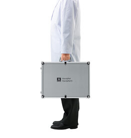 Nidek Koffer voor Nidek HandyRef – stevige draagkoffer voor mobiele autorefractometer