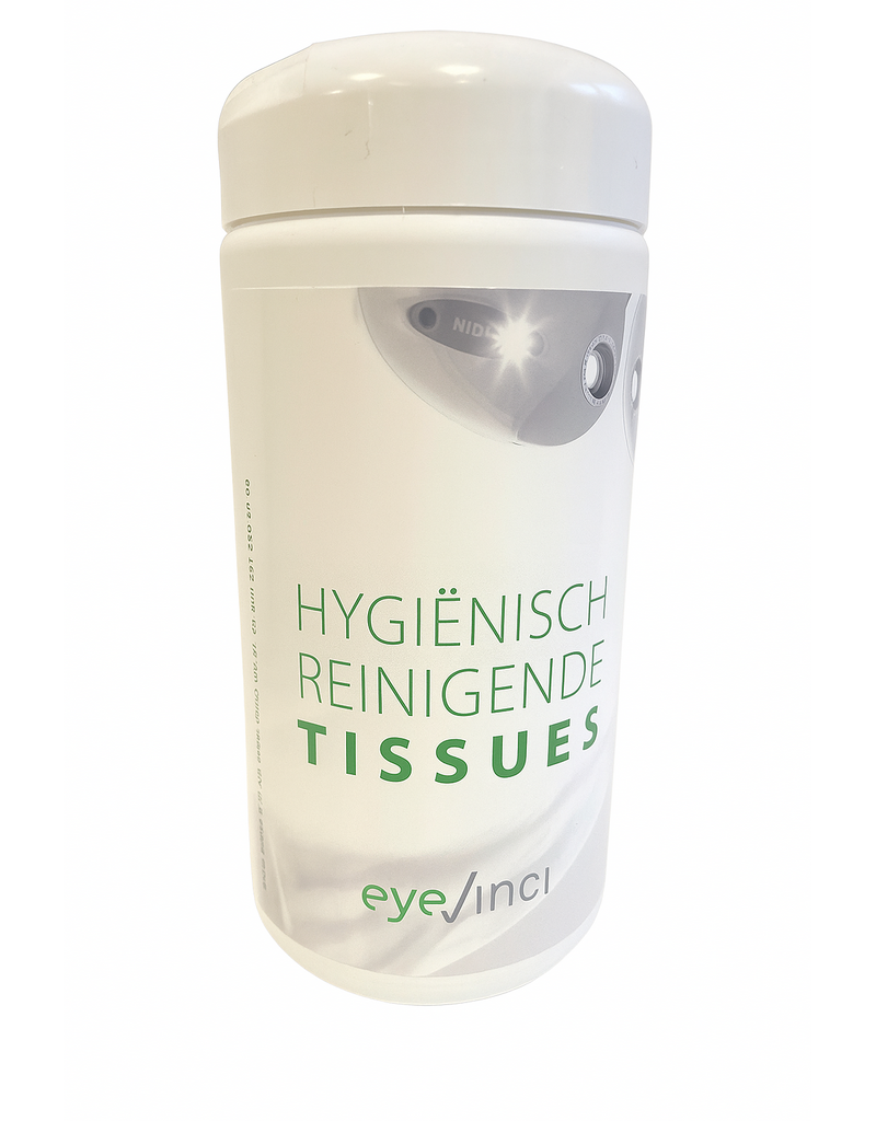 EyeVinci EyeVinci hygiënische doekjes in bus, per doos van 12 bussen