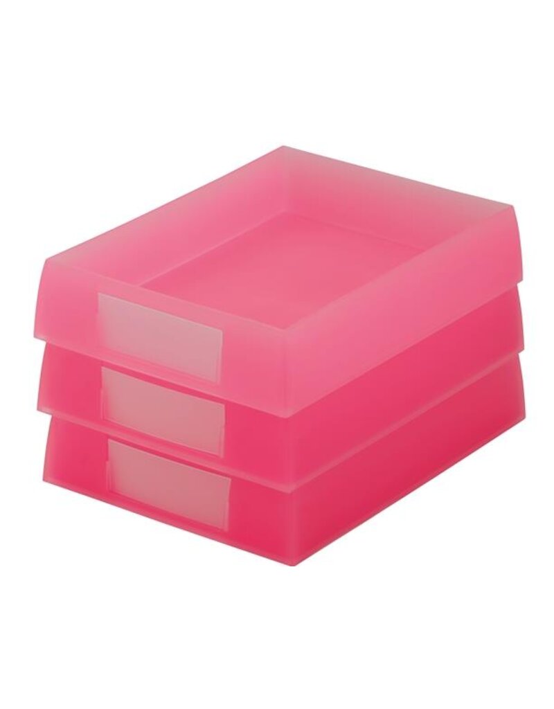 Boxop werkbakje 30 stuks, verkrijgbaar in 13 kleuren