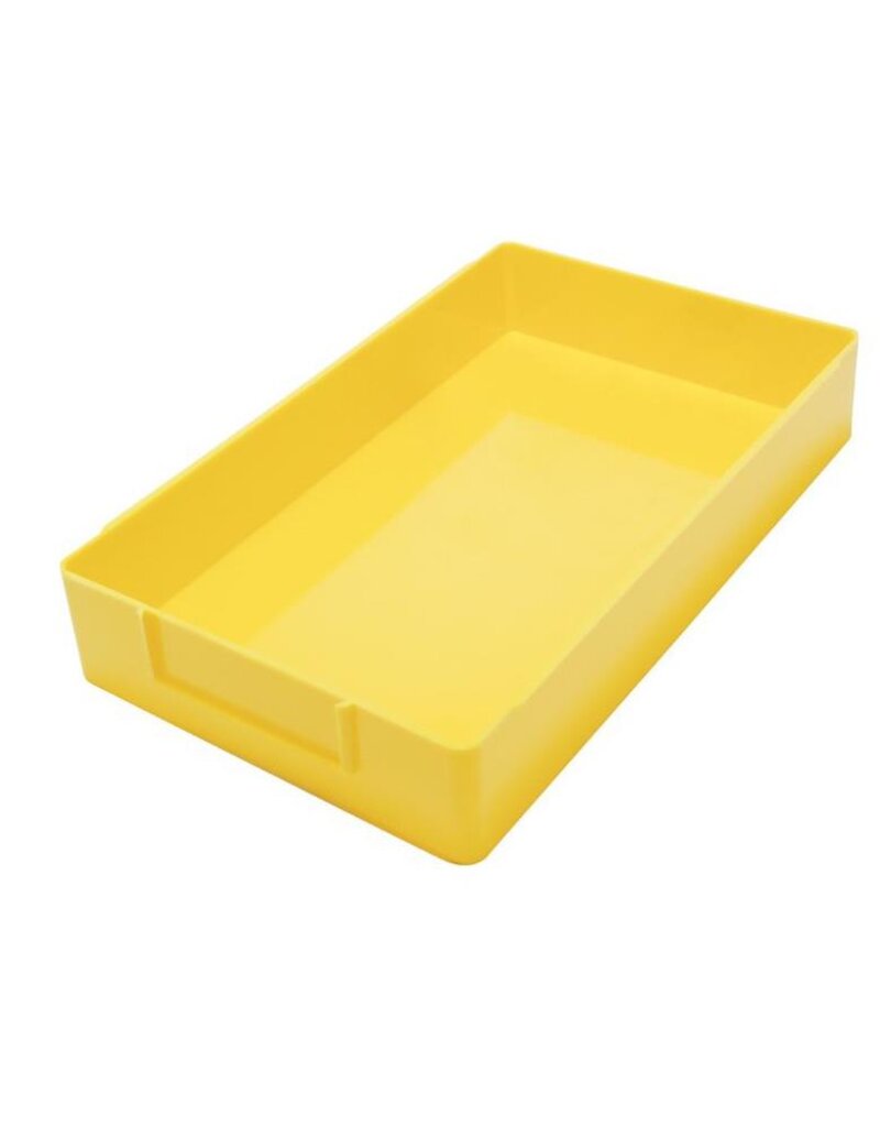 Werkbakje zonder vakverdeling in 7 verschillende kleuren