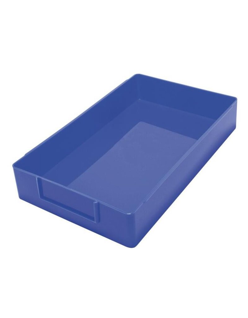 Werkbakje zonder vakverdeling in 7 verschillende kleuren