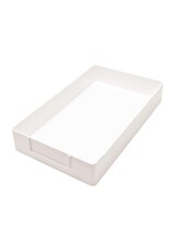 Werkbakje zonder vakverdeling in 7 verschillende kleuren