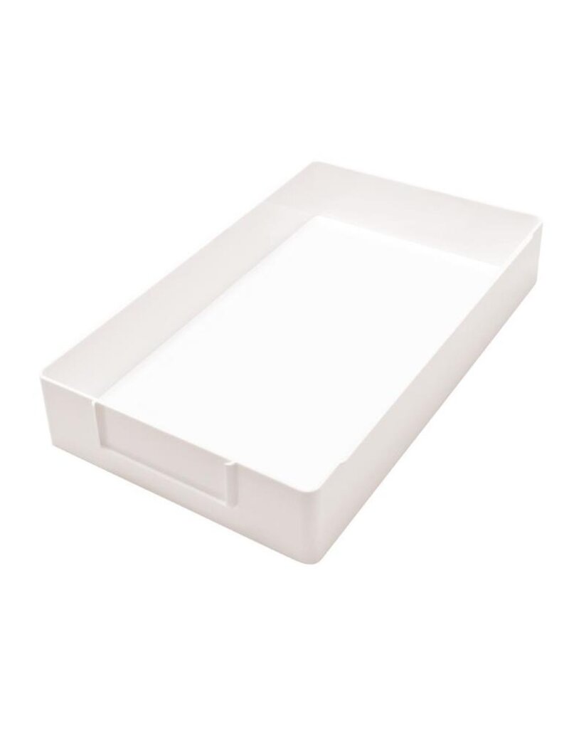 Werkbakje zonder vakverdeling in 7 verschillende kleuren