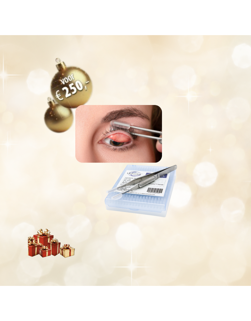 Meivertor Professionele ooglidomklapper voor snel, comfortabel en hygiënisch oogonderzoek met één hand.