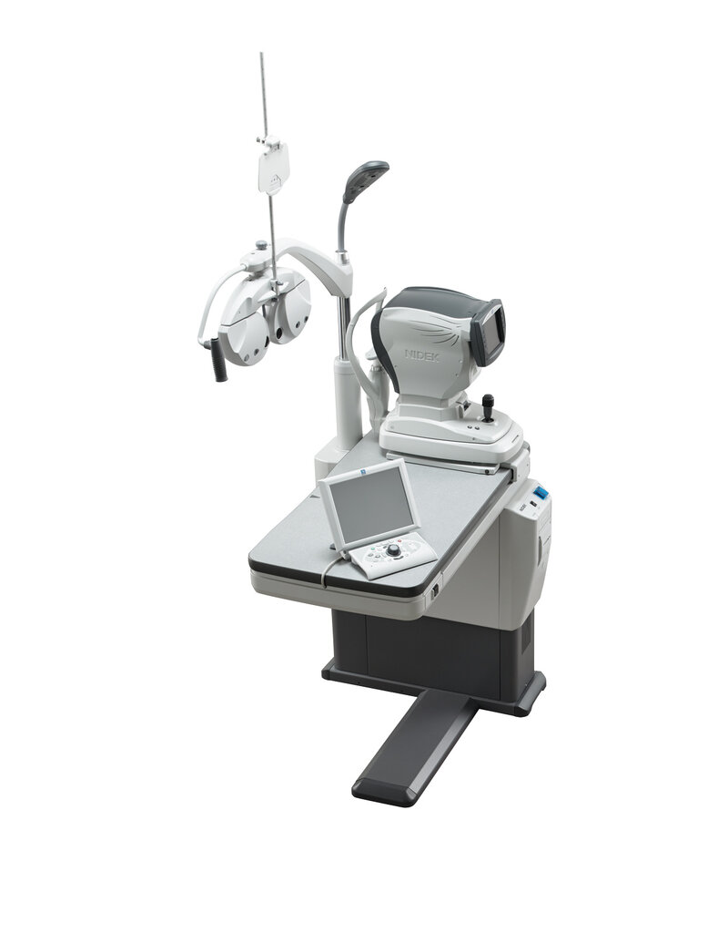 Nidek compacte refractie unit ST-6100, optioneel met Nidek RT-6100 automatische phoropter