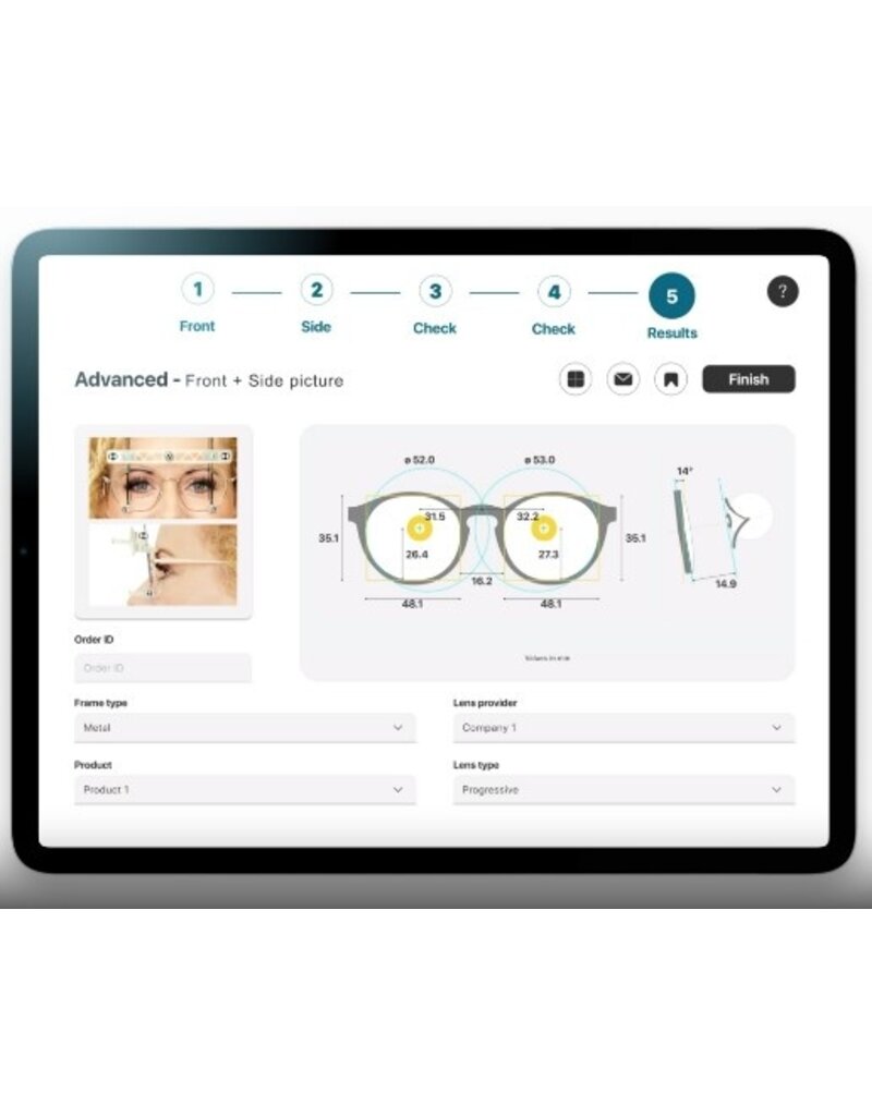 visiono Gamma – mobiel video-centratiesysteem voor snelle en nauwkeurige glazencentratie
