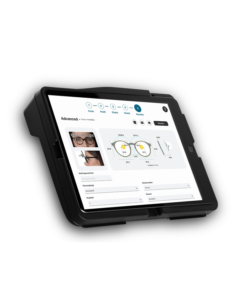 visiono Gamma – mobiel video-centratiesysteem voor snelle en nauwkeurige glazencentratie
