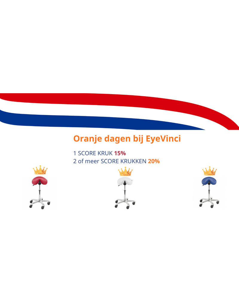 Nederland kleurt deze dagen oranje en bij EyeVinci vieren we Koningsdag graag op onze eigen, vorstelijke manier