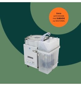 Nidek Nidek LFU 220 centrifuge -waterbesparend en loost geen plastic op het riool