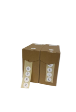 L+R stickers 1000 paar