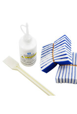 Nidek compound kit voor een gladde afwerking van de glaskant