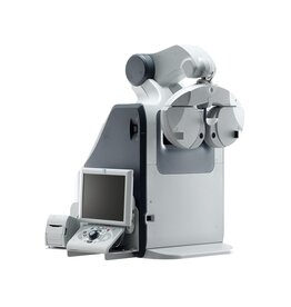 Demo model Nidek TS-610 compact refractiesysteem met RT-6100 phoropter