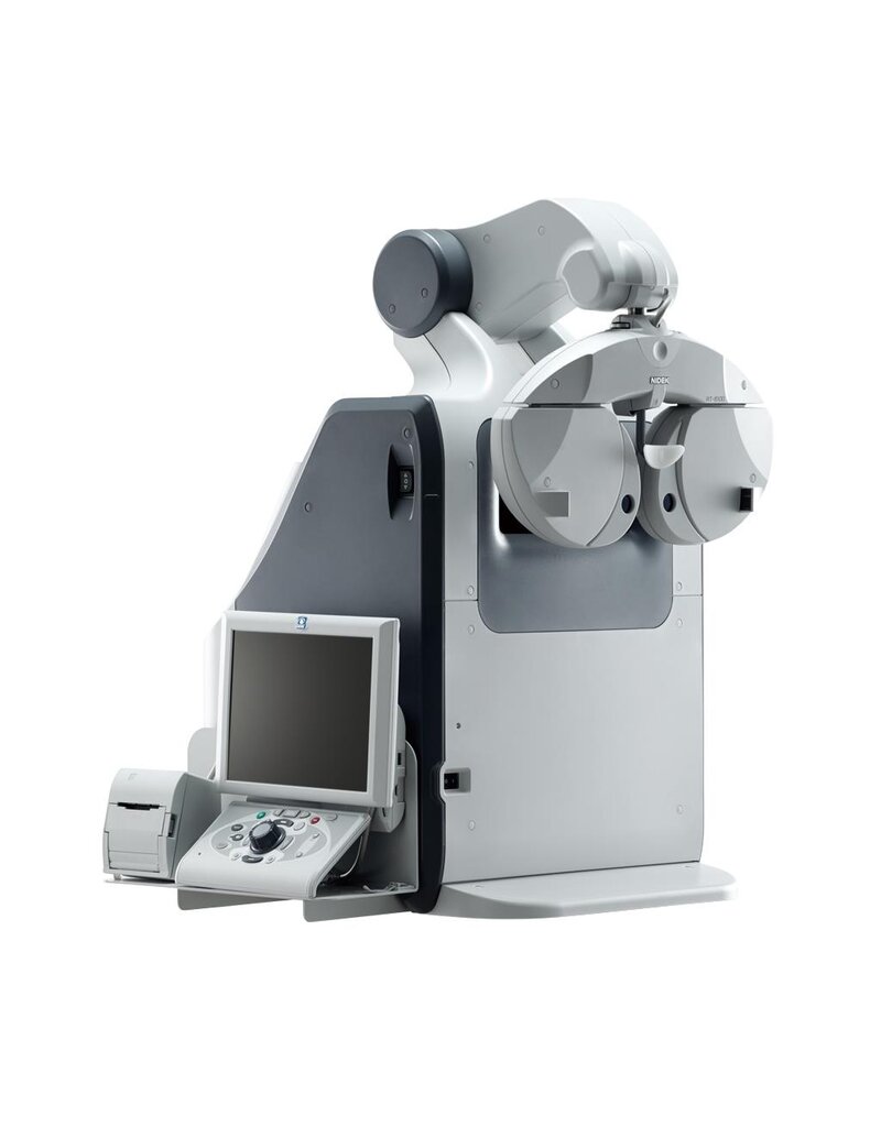 Demo model Nidek TS-610 compact refractiesysteem met RT-6100 phoropter