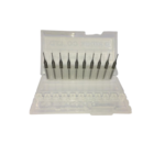Nidek boortjes/freesjes (0.8mm) voor alle Nidek slijpautomaten (excl. LEX)