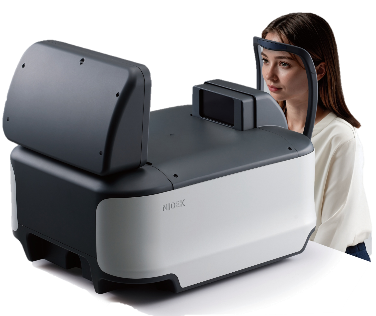 Nidek PHANTOM open-field binocular refraction system – objectieve en subjectieve refractie zonder lenzen in één meting