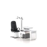 FISO refractieunit Easyvisus RM64 met lade, in hoogte verstelbaar2- instumentenblad en joystick. Blad kan roteren of schuiven