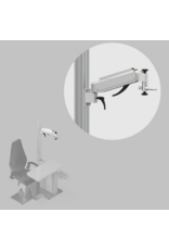 Yuratek Yuratek manuele phoropterarm met mechanische vergrendeling en instelbare verticale en horizontale positie – optionele uitbreiding voor Yuratek refractie-unitsYuratek manuele phoropterarm voor de Yuratek refractieunits