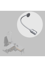 Yuratek Yuratek flexibele leeslamp met verstelbare arm – optionele verlichting voor Yuratek refractie-unitsYuratek flexibele leeslamp