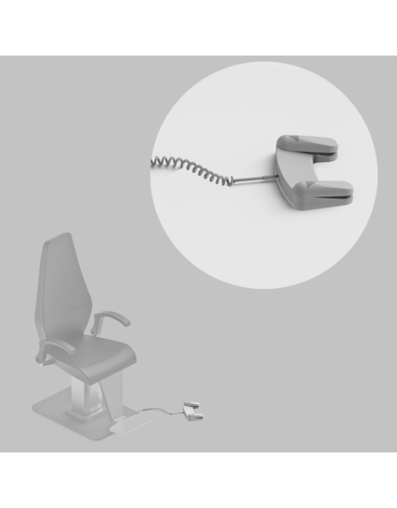 Yuratek Yuratek voetpedaal voor rolstoelbediening – handsfree bediening voor Yuratek refractie-units