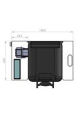 Nidek Premium werktafel voor Phantom refractiesysteem met smart bediening