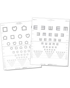 LEA SYMBOLS/E-hooks laag contrast kaart