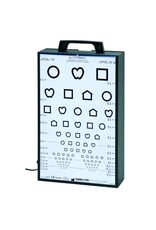 Lichtkast ESV 1200 met LED-verlichting en achterzijde opbergruimte