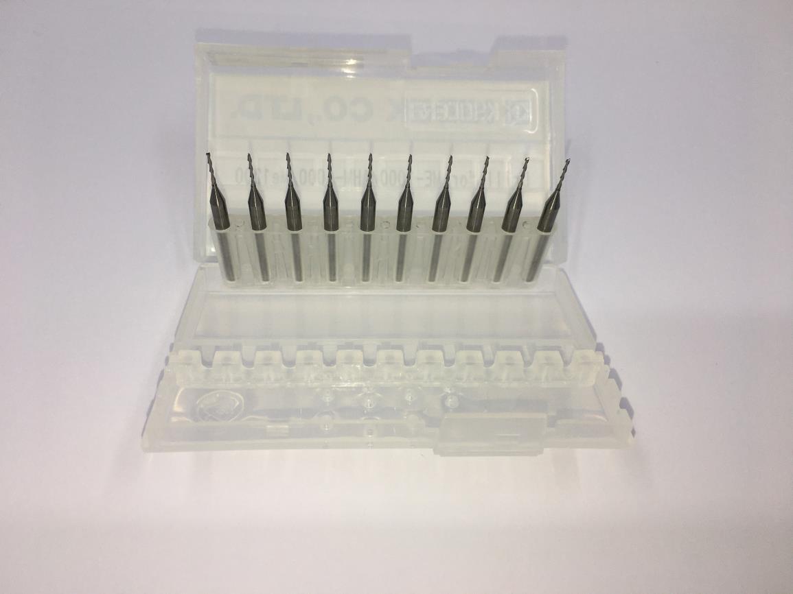 Nidek boortjes/freesjes (0.8mm) voor alle Nidek slijpautomaten (excl. LEX)