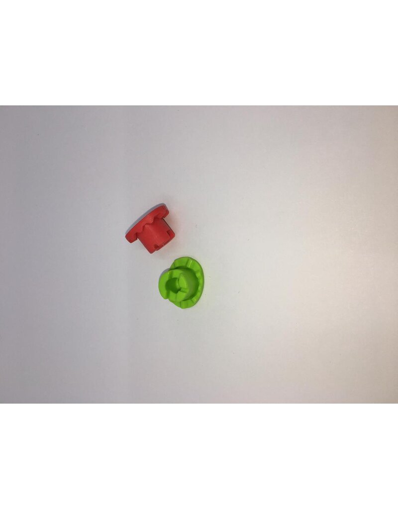 Nidek Nidek LEXCE Mini cup (rood en groen)  set 5 stuks
