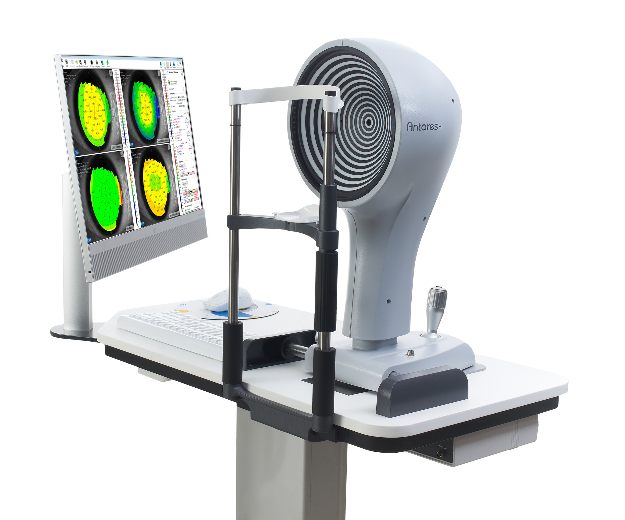 CSO Antares+ Corneatopograaf – Multifunctioneel platform voor corneatopografie, droge-ogenanalyse, meibografie en voorsegmentonderzoek