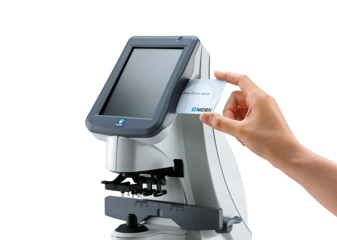 NIDEK LM-7P lensmeter, topsterktemeter met printer