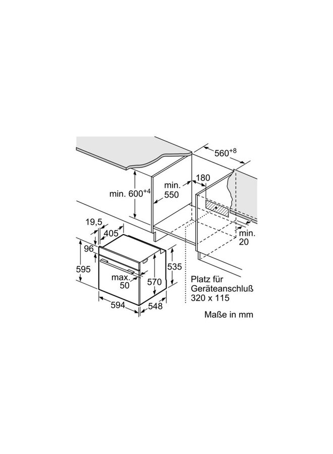 Neff B1DCA0AN0 | Inbouw oven | 60 cm