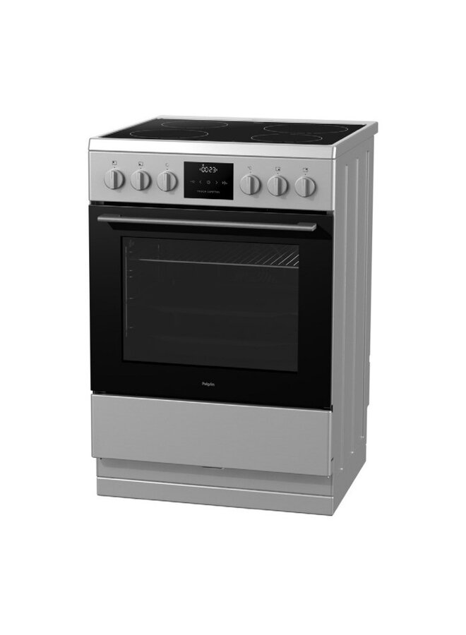 Pelgrim PF8231RVS inductie fornuis