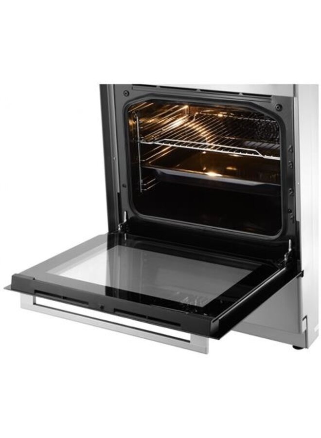 Pelgrim PF8231RVS inductie fornuis