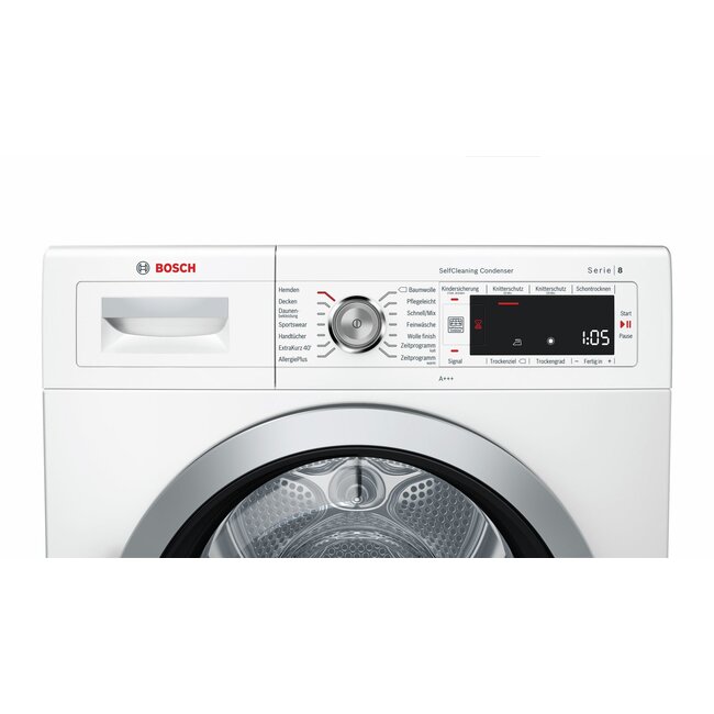 Bosch WTW875W0 warmtepompdroger A+++ 8 kg