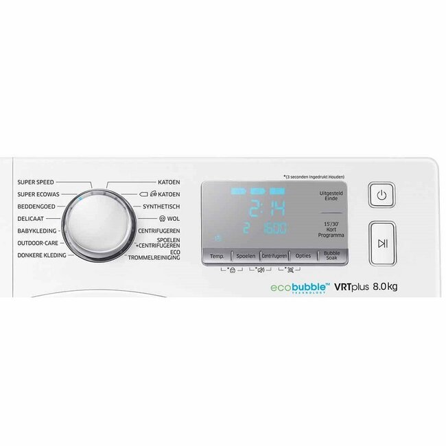 Samsung WW80J6603EW wasmachine 8 kg