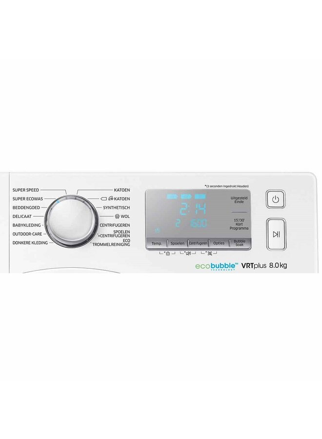 Samsung WW80J6603EW wasmachine 8 kg
