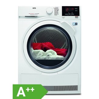 AEG AEG T8DB66580 warmtepompdroger 8 kg A++ AEG AEG T8DB66580 warmtepompdroger 8 kg A++