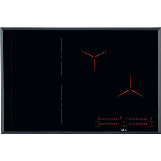 AEG AEG IPE84571FB Flexibridge Pure Black 80 cm inductie kookplaat