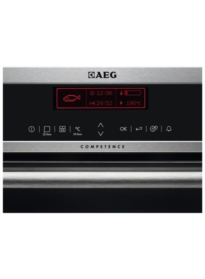 AEG KS8404101M inbouw combi stoomoven
