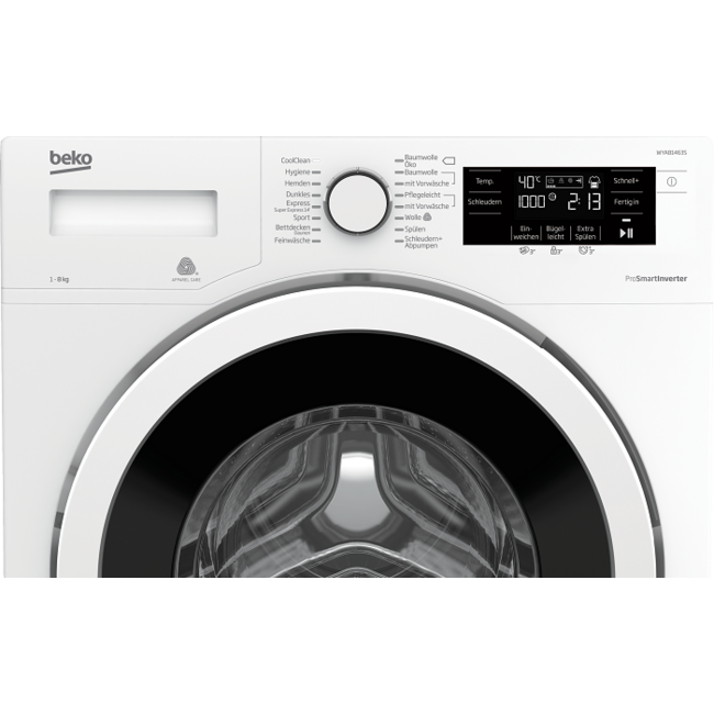 Beko WYA81463S wasmachine 8 kg