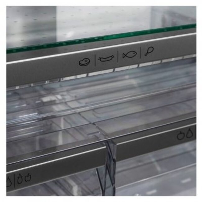 Sharp SJ-F2560EVI  Amerikaanse koelkast 4 deur